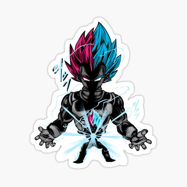 Autocollant Playstation 5 - Stickers PS5 Gogeta Fusion Goku X Vegeta