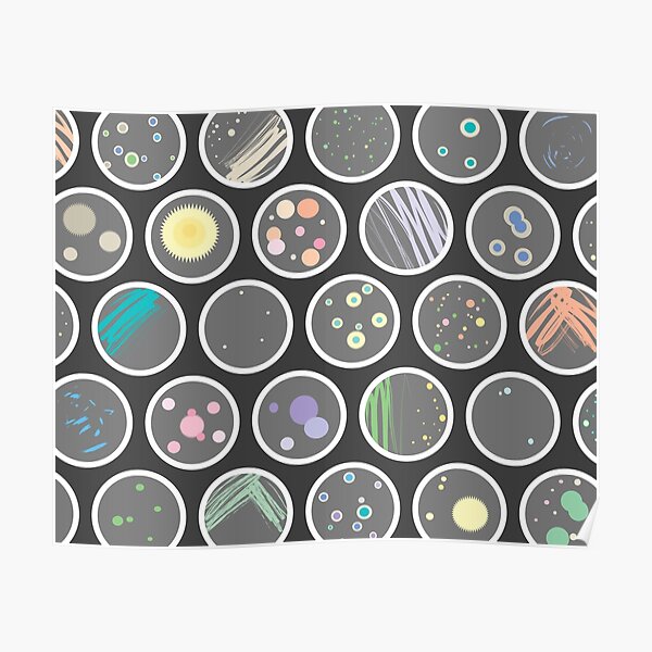 Petri Dishes Poster