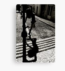 Sounds she makes Canvas Print
