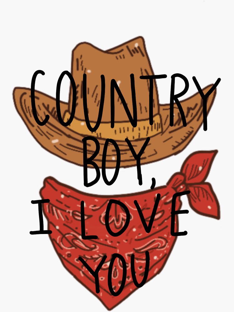 "Country Boy vine" Sticker for Sale by Molski Redbubble