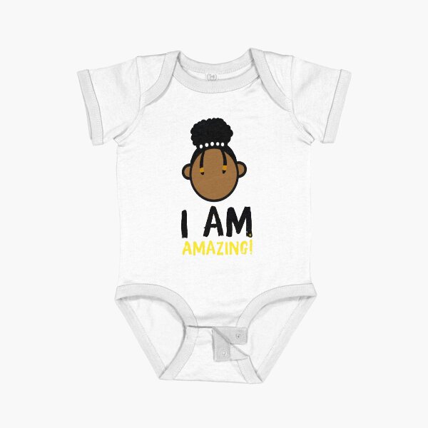 I am Amazing! Short Sleeve Baby One-Piece