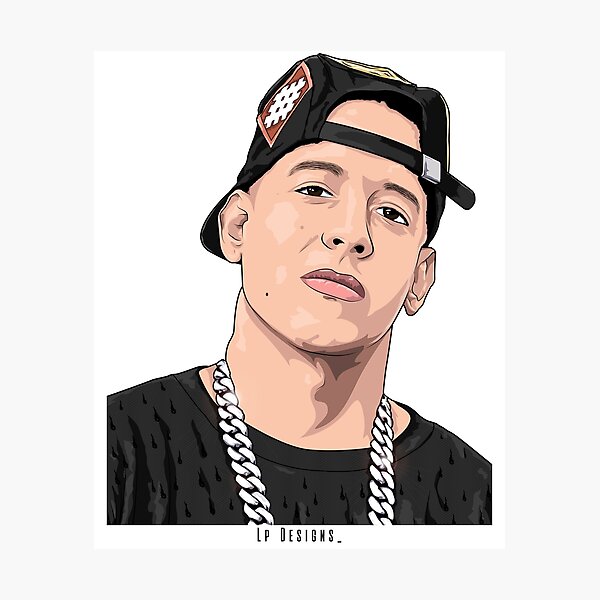 Daddy Yankee Lámina fotográfica