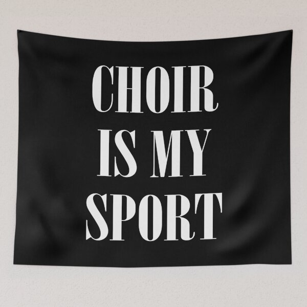 Item preview, Choir Is My Sport designed and sold by teesaurus.