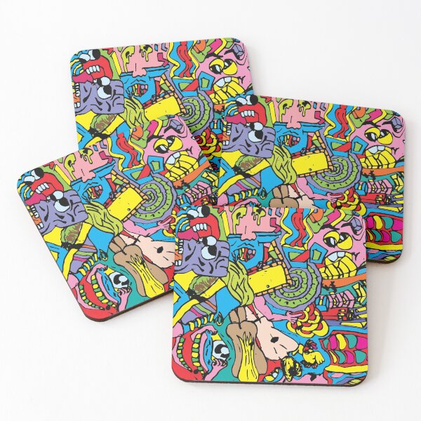 Item preview, psychedelic cartoon  designed and sold by JPathak.