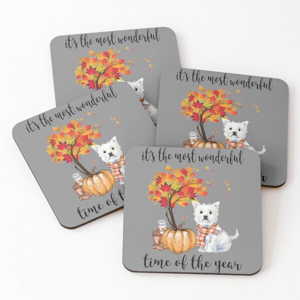 Item preview, Westie y otoño designed and sold by TeeDoozy.