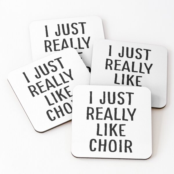 Item preview, I Just Really Like Choir designed and sold by teesaurus.