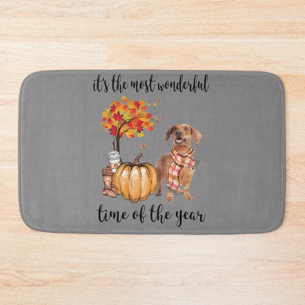 Item preview, Brown Dachshund and Autumn  designed and sold by TeeDoozy.