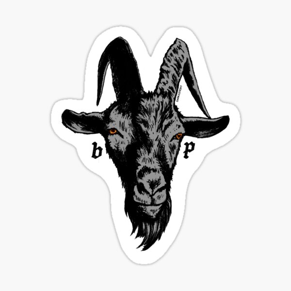 Black Phillip, The Witch. Sticker