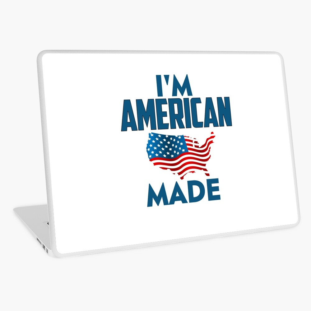 I Am American Laptop Skin