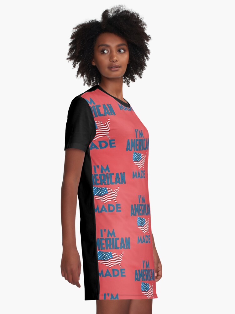 Alternate view of I Am American Graphic T-Shirt Dress