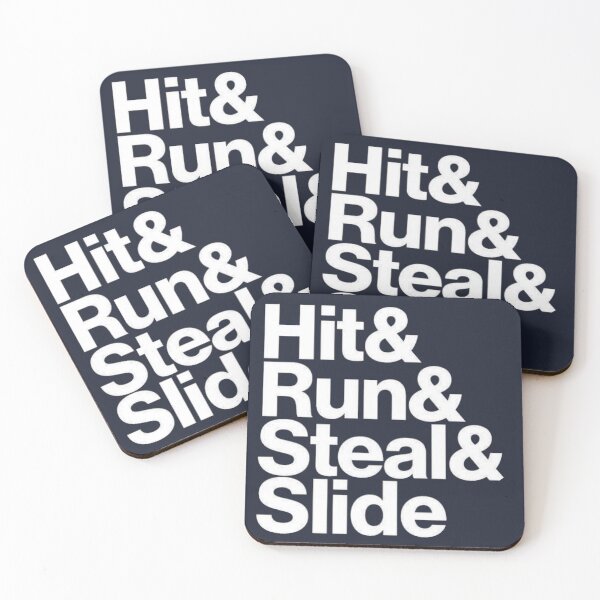 Item preview, Hit Run Steal Slide designed and sold by VintageTeesNow.
