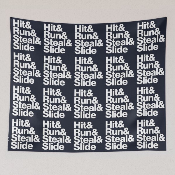 Item preview, Hit Run Steal Slide designed and sold by VintageTeesNow.