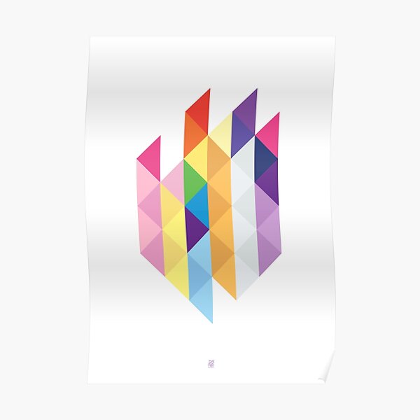 My Little Pony - Mane Six Abstraction I Póster