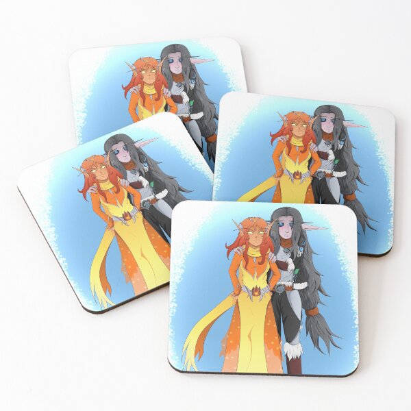 Item preview, Cinder and Frostwolf elves designed and sold by Azixel.