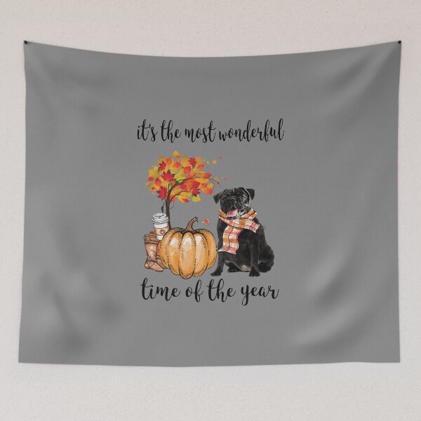 Item preview, Pug and Autumn  designed and sold by TeeDoozy.