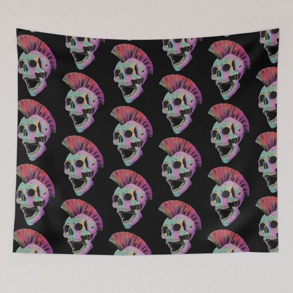 Item preview, Mohawk Skull designed and sold by Serendipitous71.