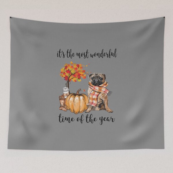 Item preview, Pug and Autumn  designed and sold by TeeDoozy.