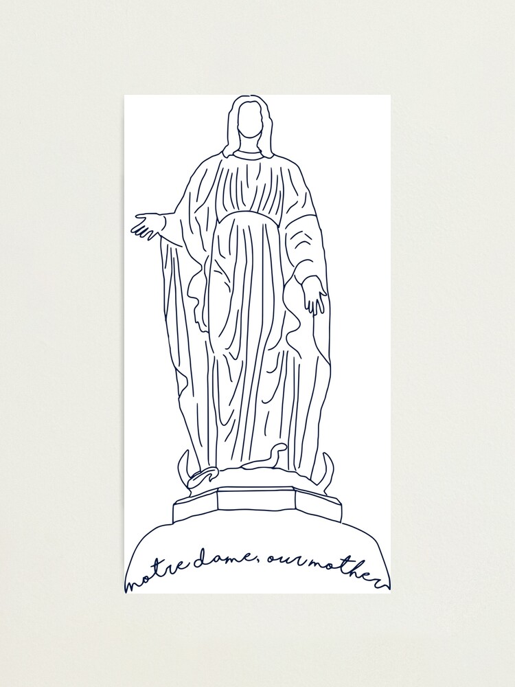 Notre Dame, Our Mother Photographic Print