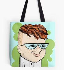 Dexter's Lab Overly Realistic Drawing Tote Bag