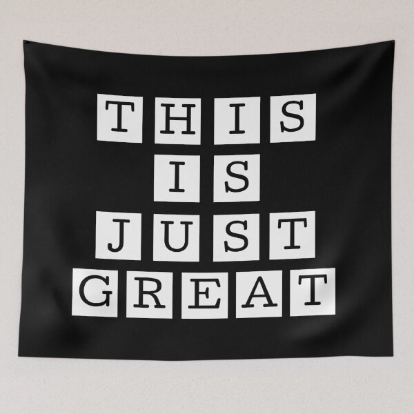 Item preview, This Is Just Great designed and sold by Legit Hooligan.