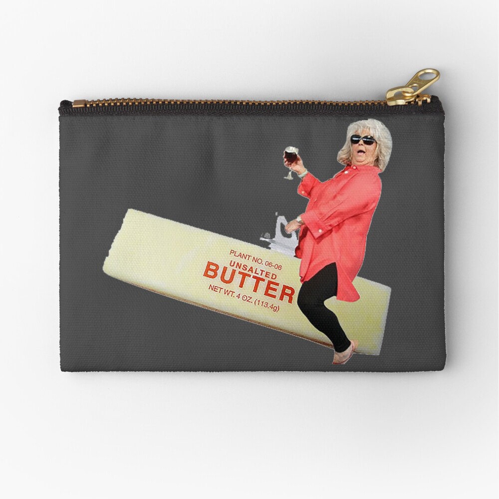 Paula deen riding butter Zipper Pouch