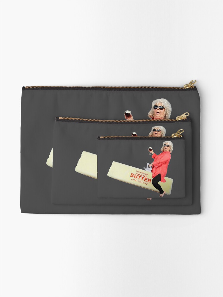 Alternate view of Paula deen riding butter Zipper Pouch