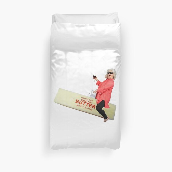 Paula deen riding butter Duvet Cover