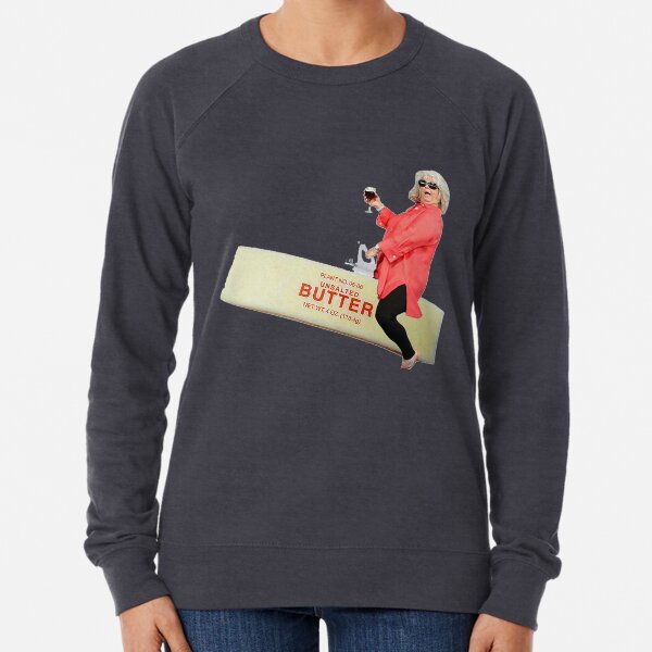 Paula Deen montando mantequilla Sudadera ligera