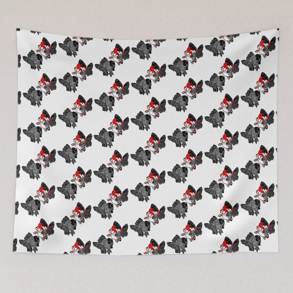 Item preview, Ryukin Tri Color Oranda Full Black logo designed and sold by Nosnah.