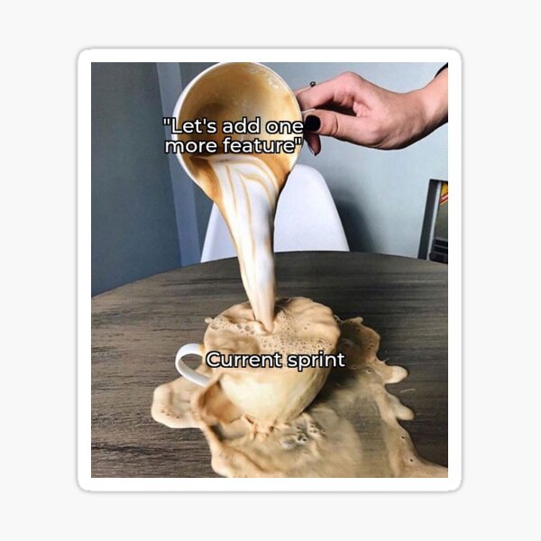 Artikel-Vorschau von Was ist ein WIP-Limit?, designt und verkauft von agile-memes.