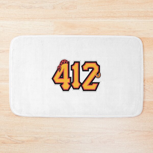 Item preview, Béisbol - Pittsburgh - Código de área 412 designed and sold by VintageTeesNow.