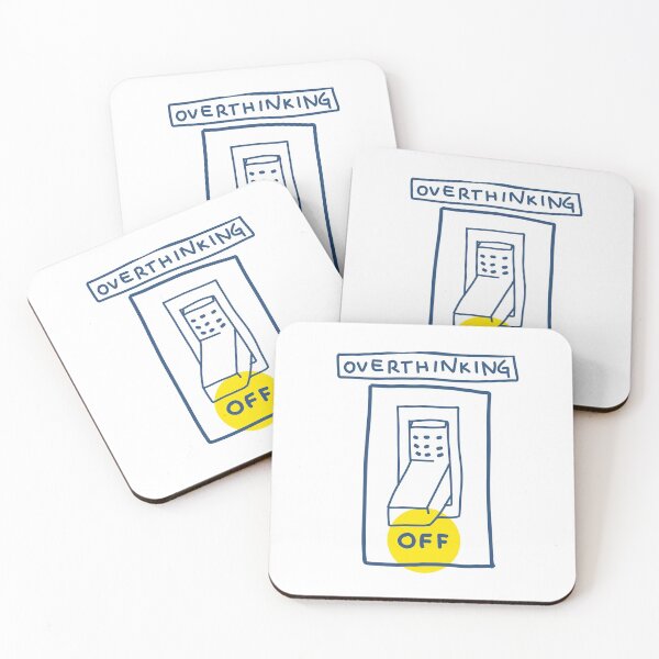 Item preview, STOP OVERTHINKING designed and sold by aydapadi.