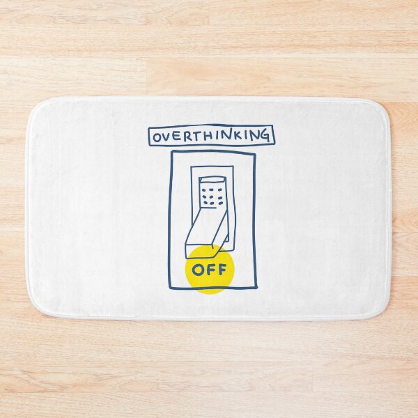 Item preview, STOP OVERTHINKING designed and sold by aydapadi.