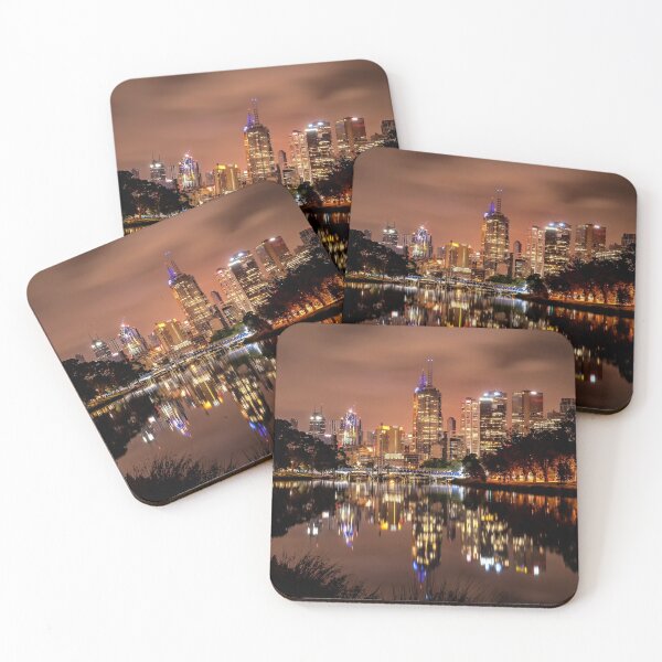 Item preview, Melbourne City in the early hours designed and sold by Geoffrey O'Hearn.