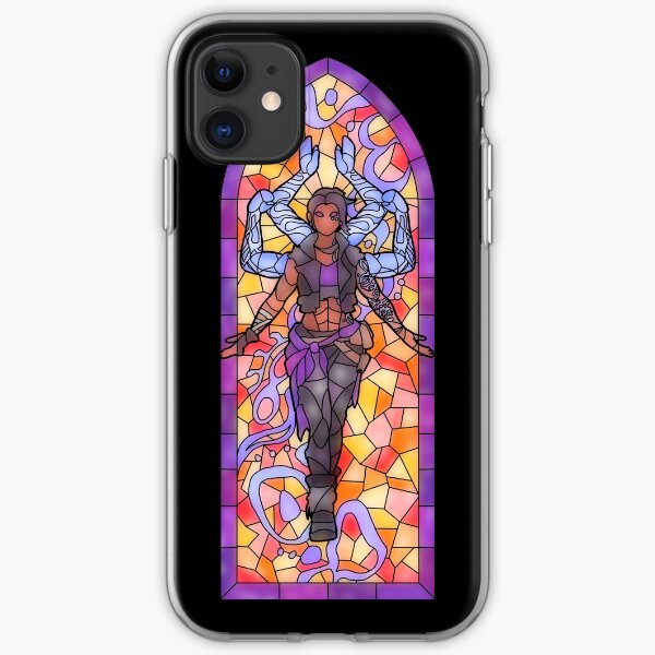 Amara Stained Glass iPhone Soft Case