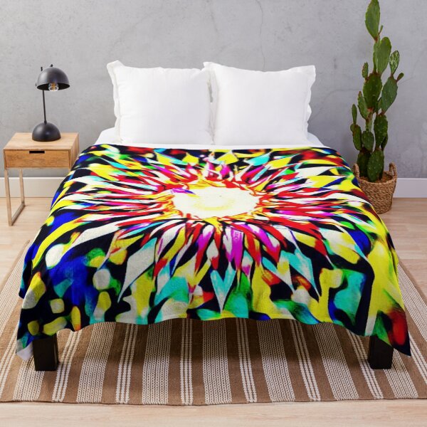 Item preview, Psychedelic Thistle Burst designed and sold by Clint Ackerman.