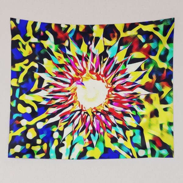 Item preview, Psychedelic Thistle Burst designed and sold by Clint Ackerman.