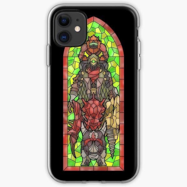 Fl4k Stained Glass iPhone Soft Case