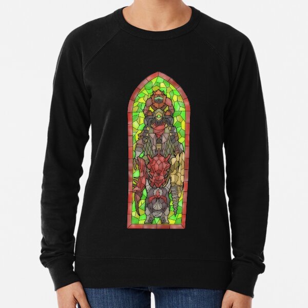 Fl4k Stained Glass Lightweight Sweatshirt
