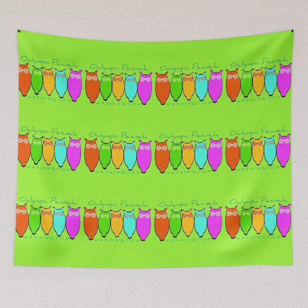 Item preview, Owlympic Peninsula Washington Owls designed and sold by EvePenman.