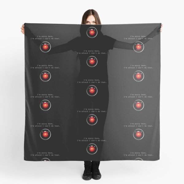I'm Sorry Dave - A Space Odyssey Scarf