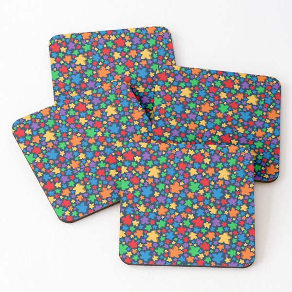 Item preview, Two Pips Falling Meeples designed and sold by twopips.