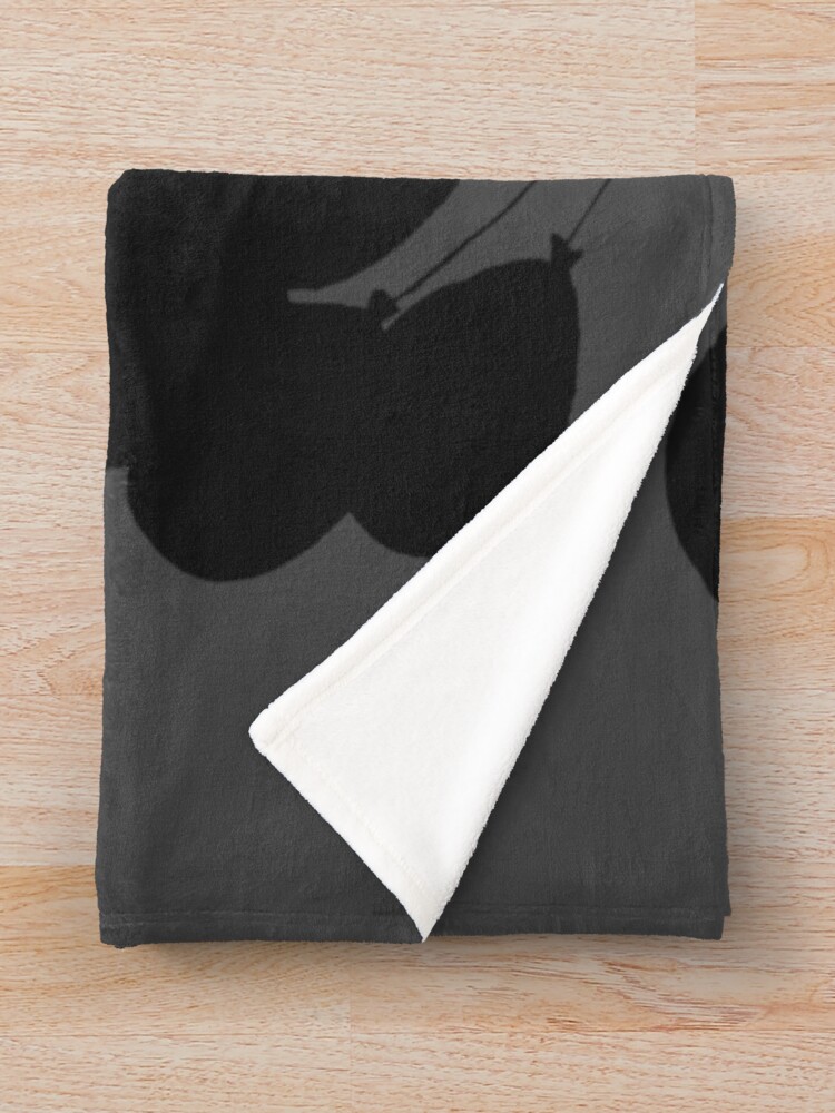 Alternate view of NF Balloons Throw Blanket