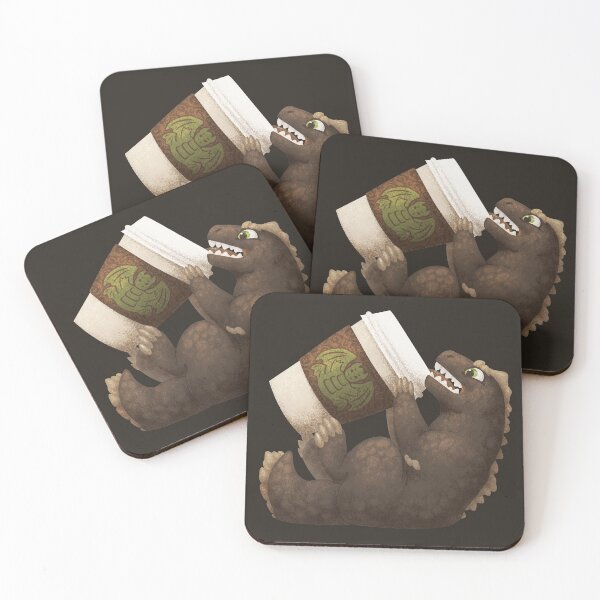 Item preview, Coffee Guzzler - Hungry Dragons -  designed and sold by InvertSilhouett.