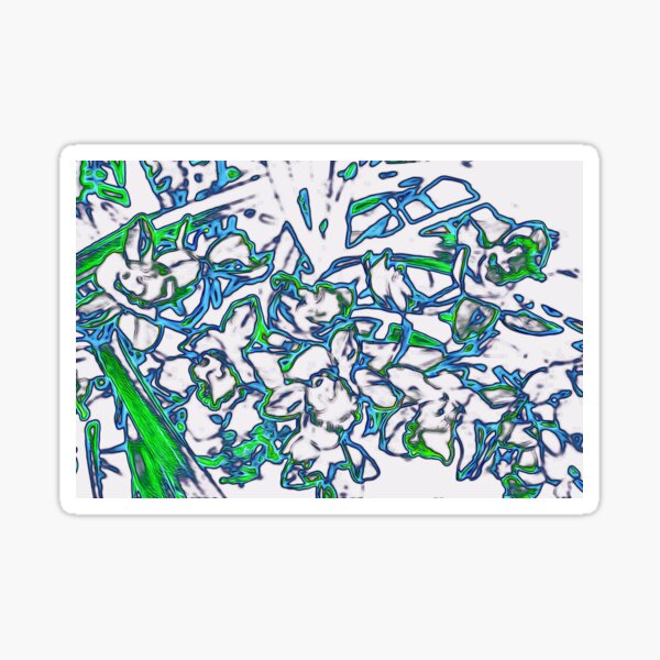 Electric Cymbidium Sticker
