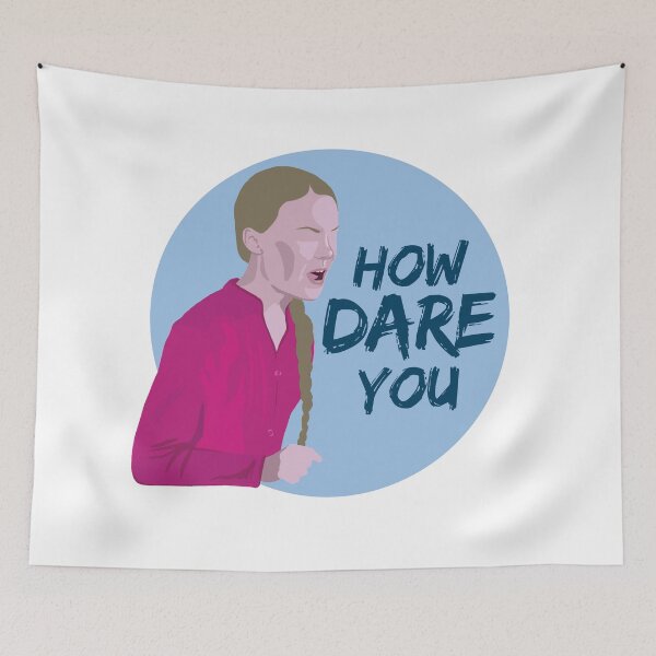 Item preview, Greta - How Dare You designed and sold by Karri Denise.