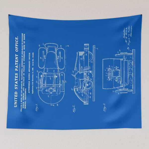 Item preview, Automobile Amusement Ride - Blueprint designed and sold by FinlayMcNevin.