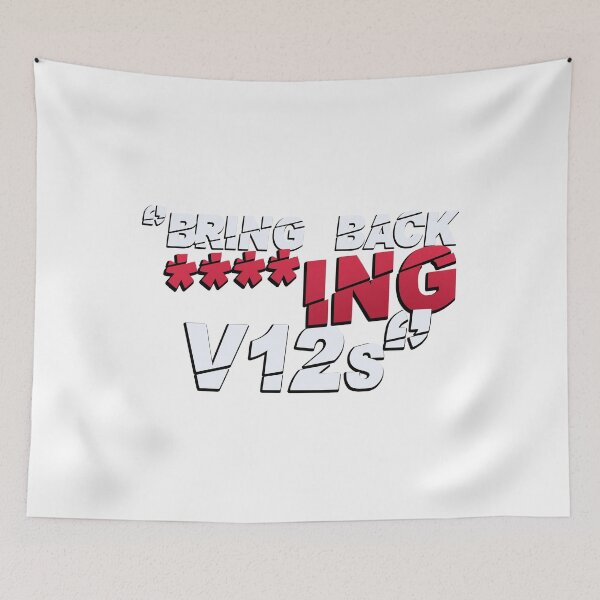 Item preview, "Bring Back ***ing V12s" designed and sold by TheZestyOranges.
