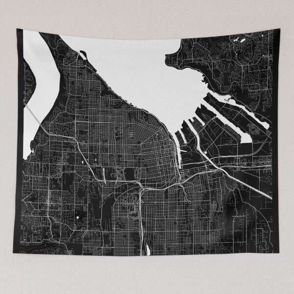 Item preview, Tacoma Map designed and sold by Kara515.