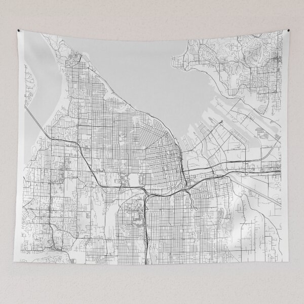 Item preview, Tacoma Map designed and sold by Kara515.